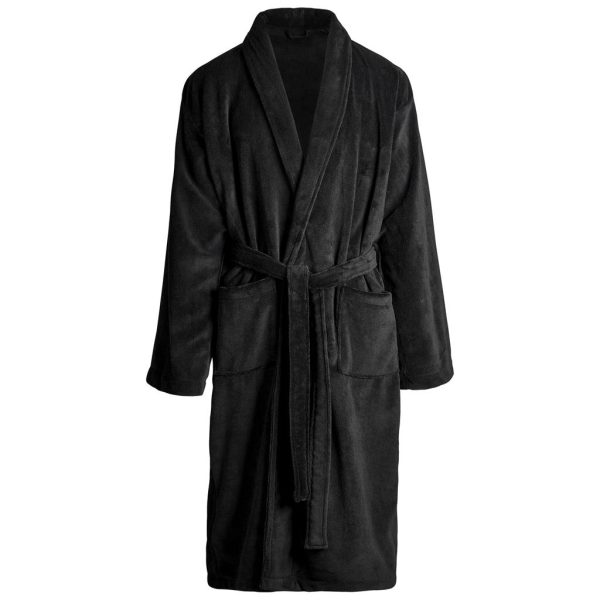 Serendipio Langham Mens Coral Fleece Bathrobe 5 Serendipio Langham Mens Coral Fleece Bathrobe