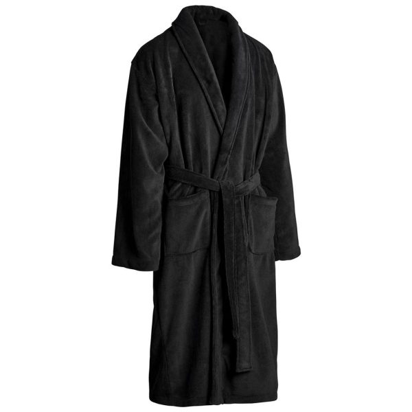 Serendipio Langham Mens Coral Fleece Bathrobe 8 Serendipio Langham Mens Coral Fleece Bathrobe