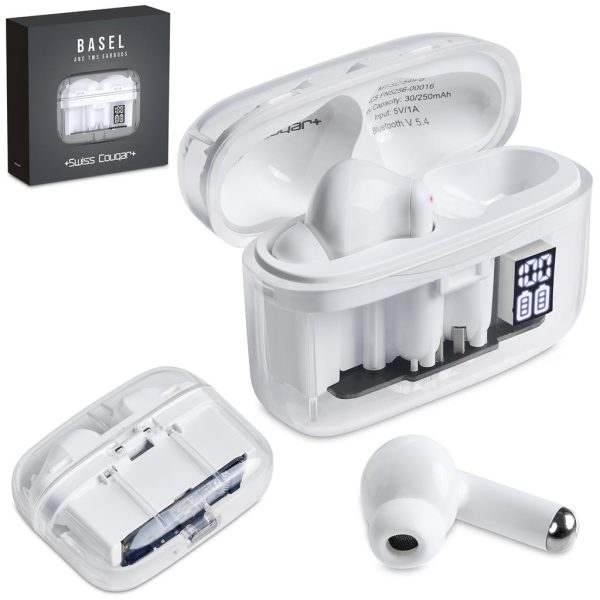 Swiss Cougar Basel Active Noise Cancelling TWS Earbuds 5 Swiss Cougar Basel Active Noise Cancelling TWS Earbuds
